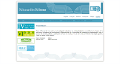 Desktop Screenshot of educacioneditora.org